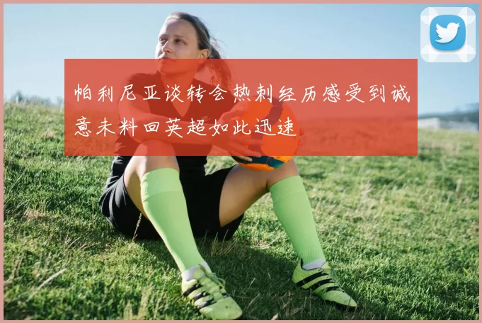 帕利尼亚谈转会热刺经历感受到诚意未料回英超如此迅速